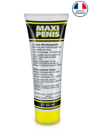 Crème Développante Homme Maxi Pénis 50 ml
